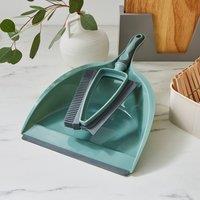 Rubber Dust Pan and Brush