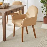 Agnes Carver Dining Chair, Fabric