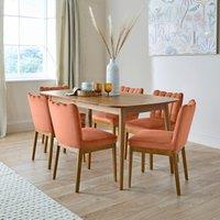 Delilah Dining Chair, Velvet