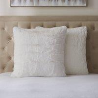 Dorma Purity Faux Fur Continental Cushion