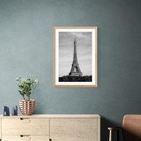 East End Prints Eiffel Tower, Pairs (Monochrome) I Print by 1x Gallery