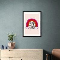 East End Prints You are loved Print by Doodle By Meg