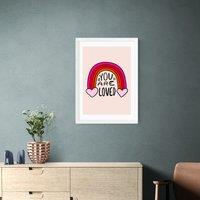 East End Prints You are loved Print by Doodle By Meg