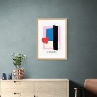East End Prints L'Amour Print by Inoui