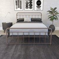 Dorel Home Wallace Metal Bed Bronze