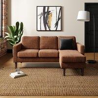 Jacob Corduroy Small Corner Chaise Sofa