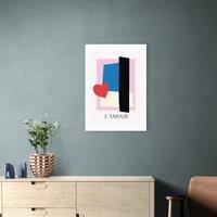 East End Prints L'Amour Print by Inoui