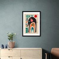 East End Prints Three Elephants Print by Rachel Lee