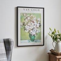 Vase Avec Roses by Van Gogh Framed Print