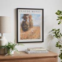 Paysage Pres De Giverny by Claude Monet Framed Print