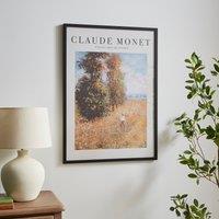 Paysage Pres De Giverny by Claude Monet Framed Print