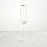 Gold Band Champagne Flute