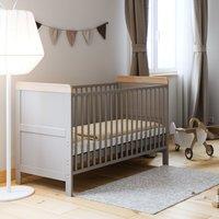 Little Acorns Classic Oak Effect Cot Bed