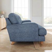 Martha Faux Linen 3 Seater Sofa