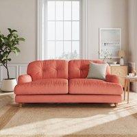 Martha Matte Plush Velvet 3 Seater Sofa
