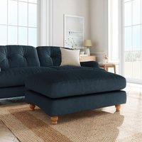 Martha Matte Plush Velvet Footstool