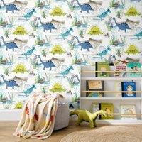 Dino Self Adhesive Wallpaper