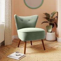 Eliza Velvet Cocktail Chair