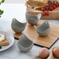 Handy Kitchen Set of 4 Silicone Egg Poachers