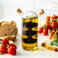 World Foods Dual Oil & Balsamic Glass Drizzler