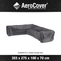 Aerocover Lounge Set Right Hand L Shape Cover Grey