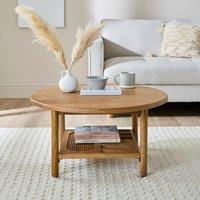 Khari Round Coffee Table, Mango Wood