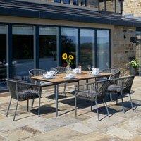 Reims Grey Garden Dining Set