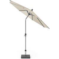 Riva 2.5m Round Parasol with Rome Polished Black Granite Base