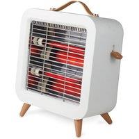 550W Infrared Desk Heater White