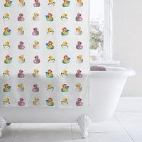 Rubber Ducks Shower Curtain