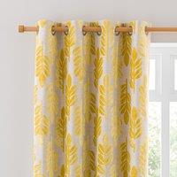 Annika Cut Velvet Eyelet Curtains