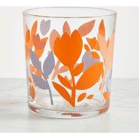 Elements Fieldsley Silhouette Orange Patterned Tumbler