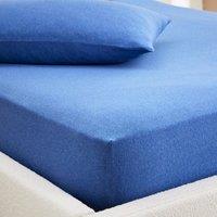 Elements Cotton Jersey Plain Fitted Sheet