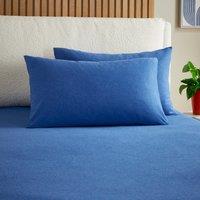 Elements Cotton Jersey Plain Standard Pillowcase£ Pair