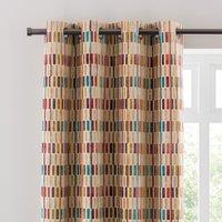 Pelosa Cut Velvet Eyelet Curtains