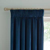 Dorma Burford Blackout Velvet Pencil Pleat Curtains