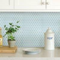 InHome Mini Hexagon Self Adhesive Backsplash Tiles