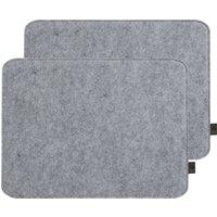 Elements Set of 2 Grey Placemats