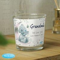 Personalised Moon and Stars Me To You Candle