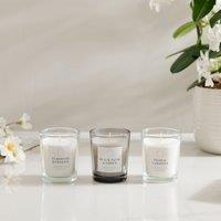 Set of 3 Pear & Gardenia, Plum & Patchouli and Tuberose & Freesia Candles