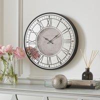 Bates Mirrored Face Wall Clock