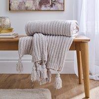 Chunky Chenille Throw Blanket 130x180cm