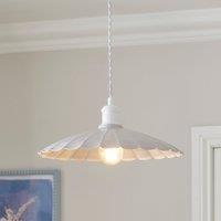 Maya Scalloped Metal Easy Fit Pendant Shade