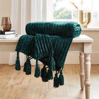 Chunky Chenille Throw Blanket 130x180cm