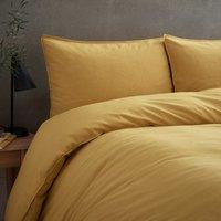 Cotton Linen Standard Pillowcase Pair