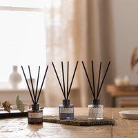 Set of 3 Black Pepper & Sandalwood, Amber & Tonka and Sea Salt & Vetiver Diffuser Gift Set