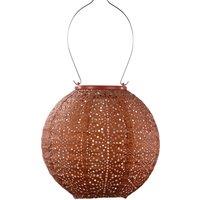Fallen Fruits Round Sashiko Solar Lantern