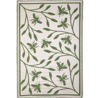 Fallen Fruits Bee Print Outdoor Rug