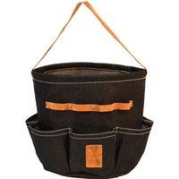 Fallen Fruits Round Denim Garden Tool Bag