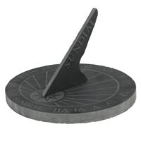 Fallen Fruits Round Slate Sundial